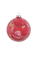4" Glitter Ball Ornament