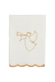 Scalloped Christmas Towels