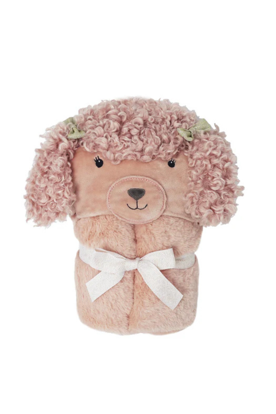 Paris Poodle Hooded Blanket