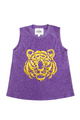 Kids LSU Glitter Tank