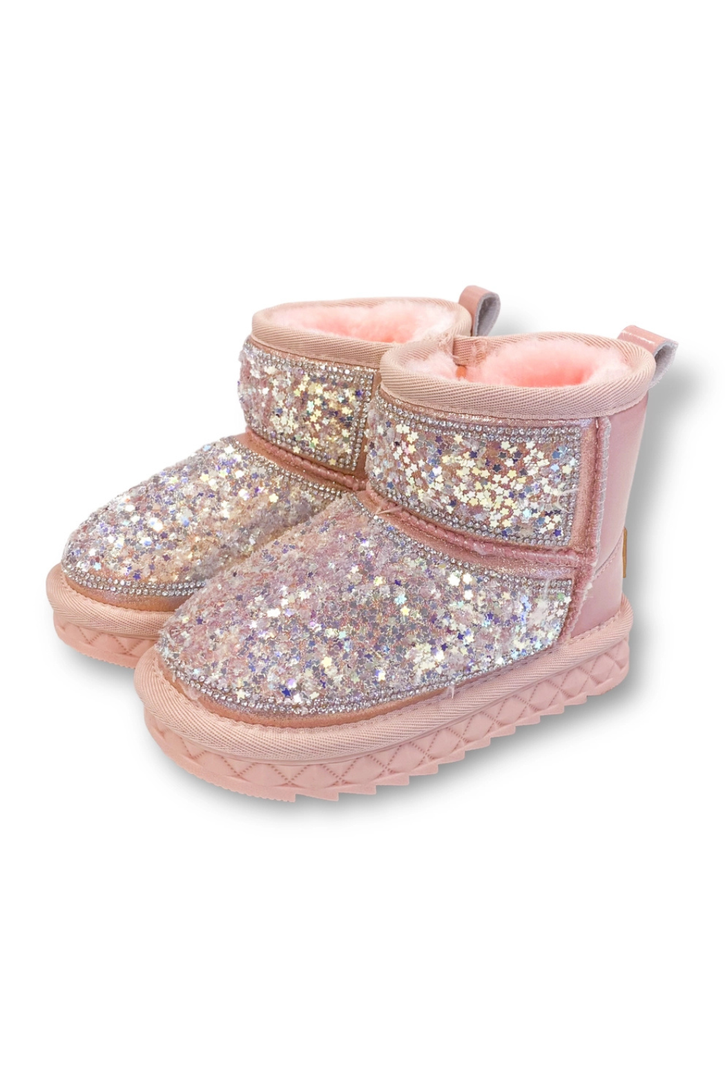 Mini Star Sequin Boots