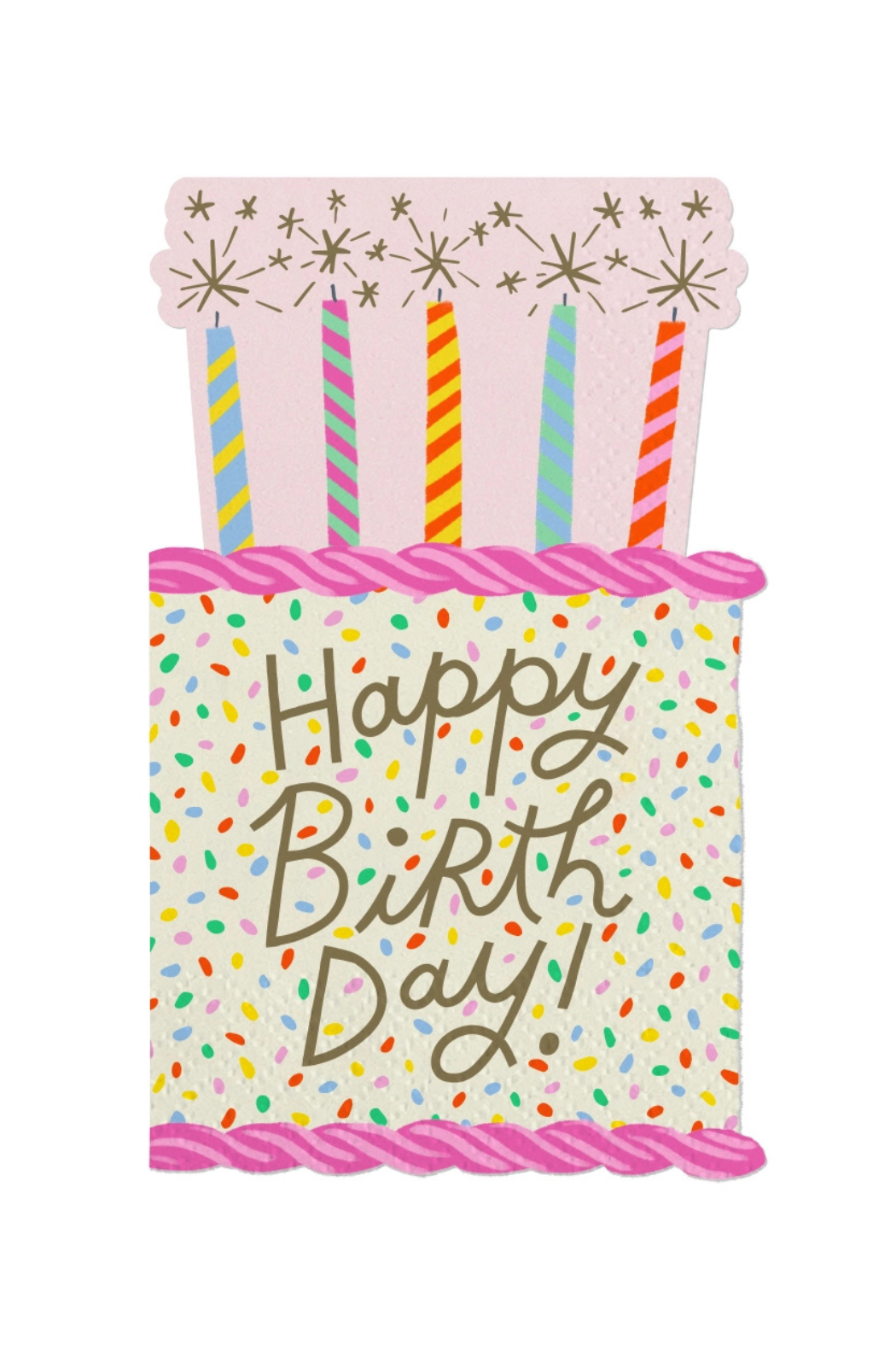 Birthday Cocktail Napkins