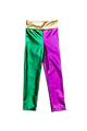 Mardi Gras Metallic Leggings
