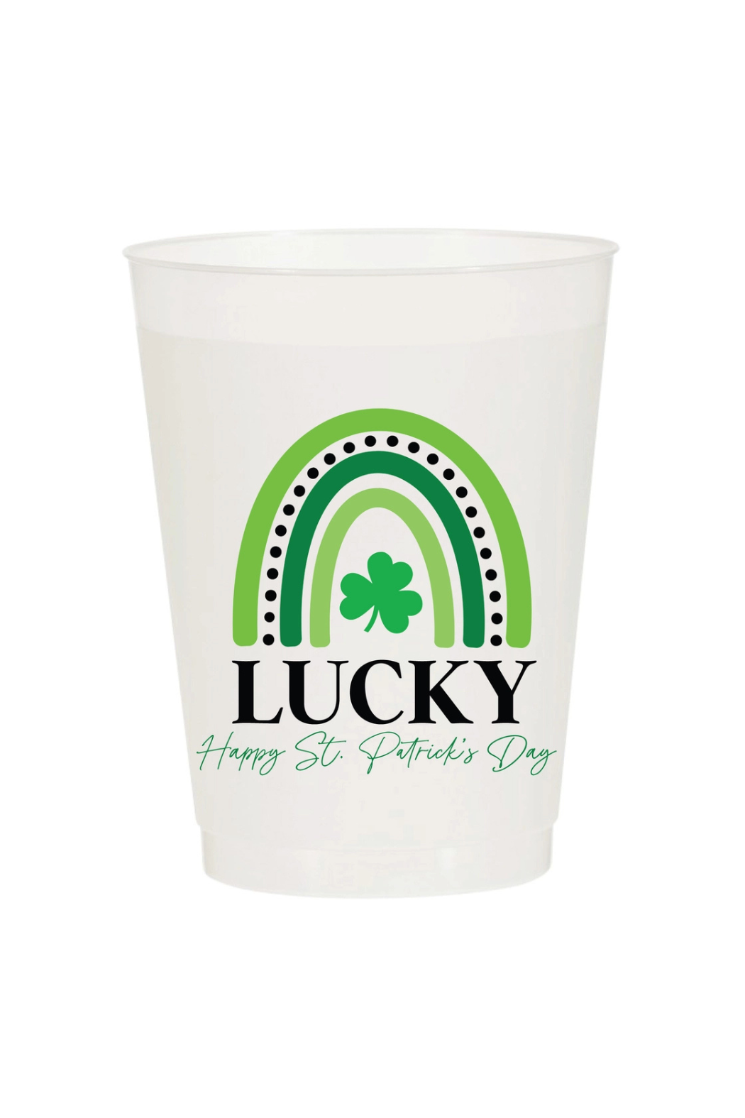 St. Patty's Frosted Cup Stack