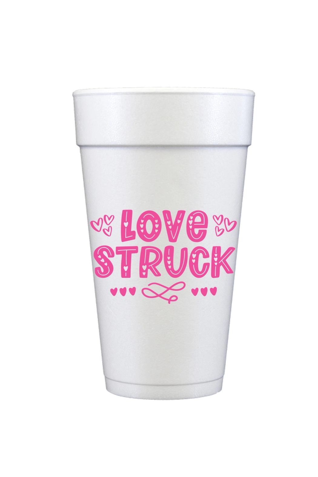 Valentine's Foam Cup Stack