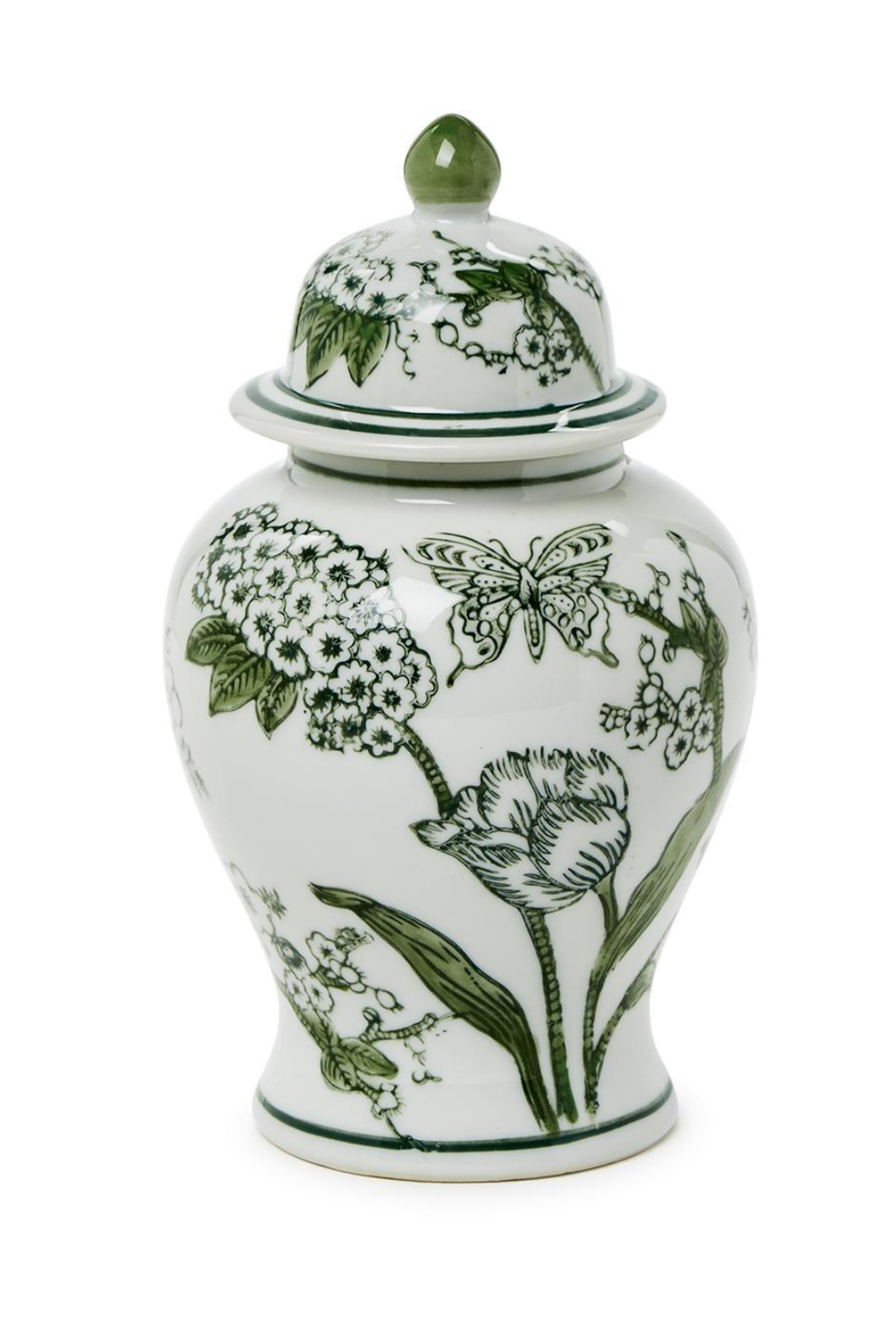 Primrose & Lotus Chinoiserie Jar