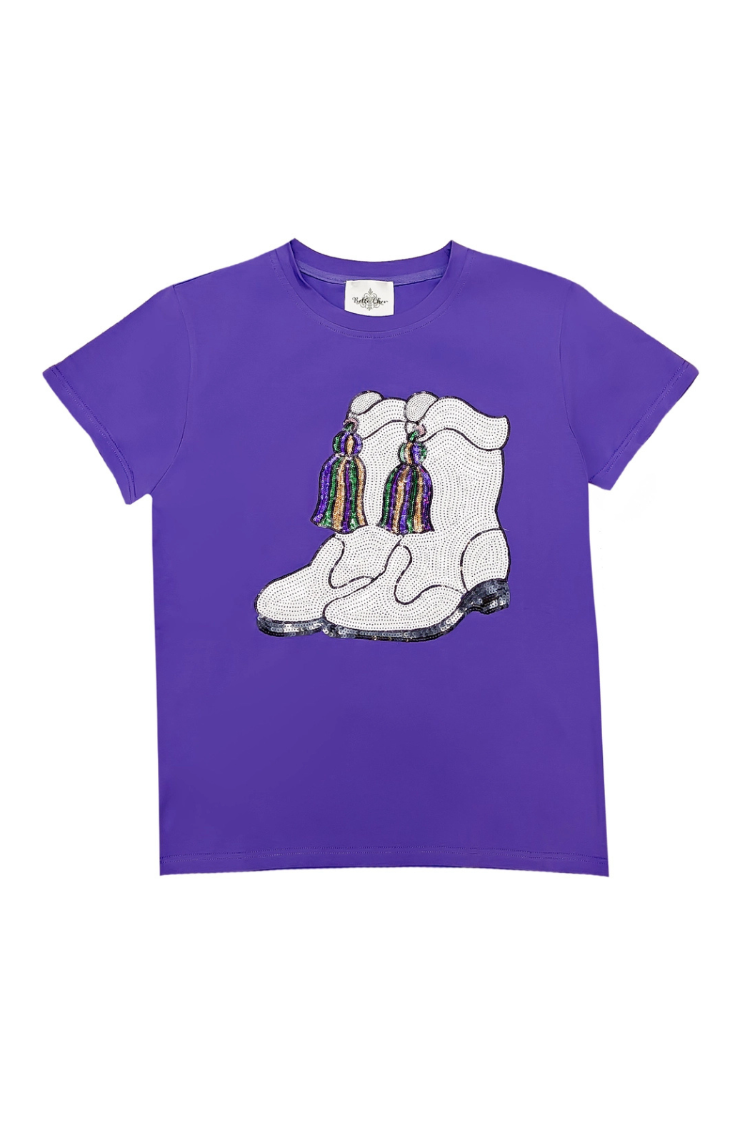 Sequin Boots Shirt