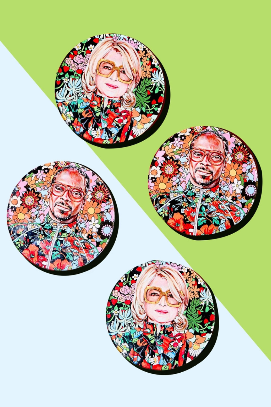 Boxed Set of 4 Acrylic Coasters