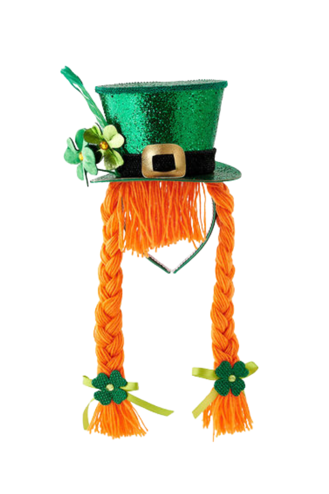 Pigtail St. Pat's Headband