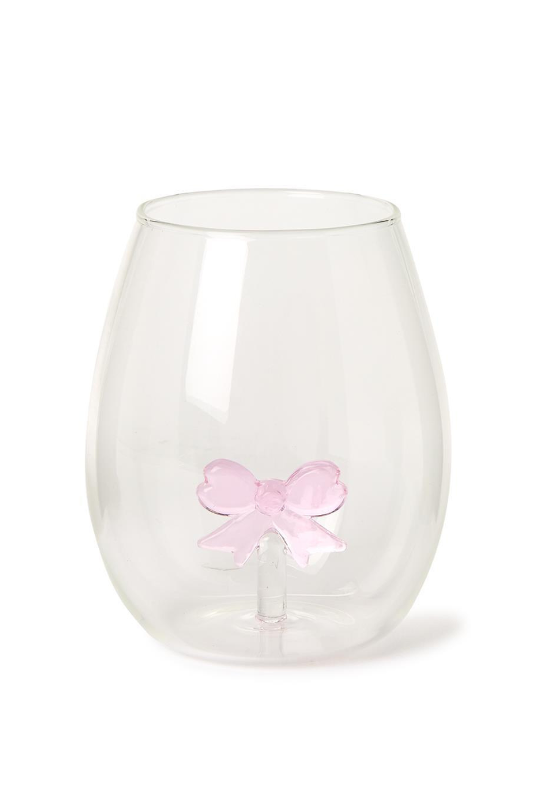 Bow Stemless Wine Glass