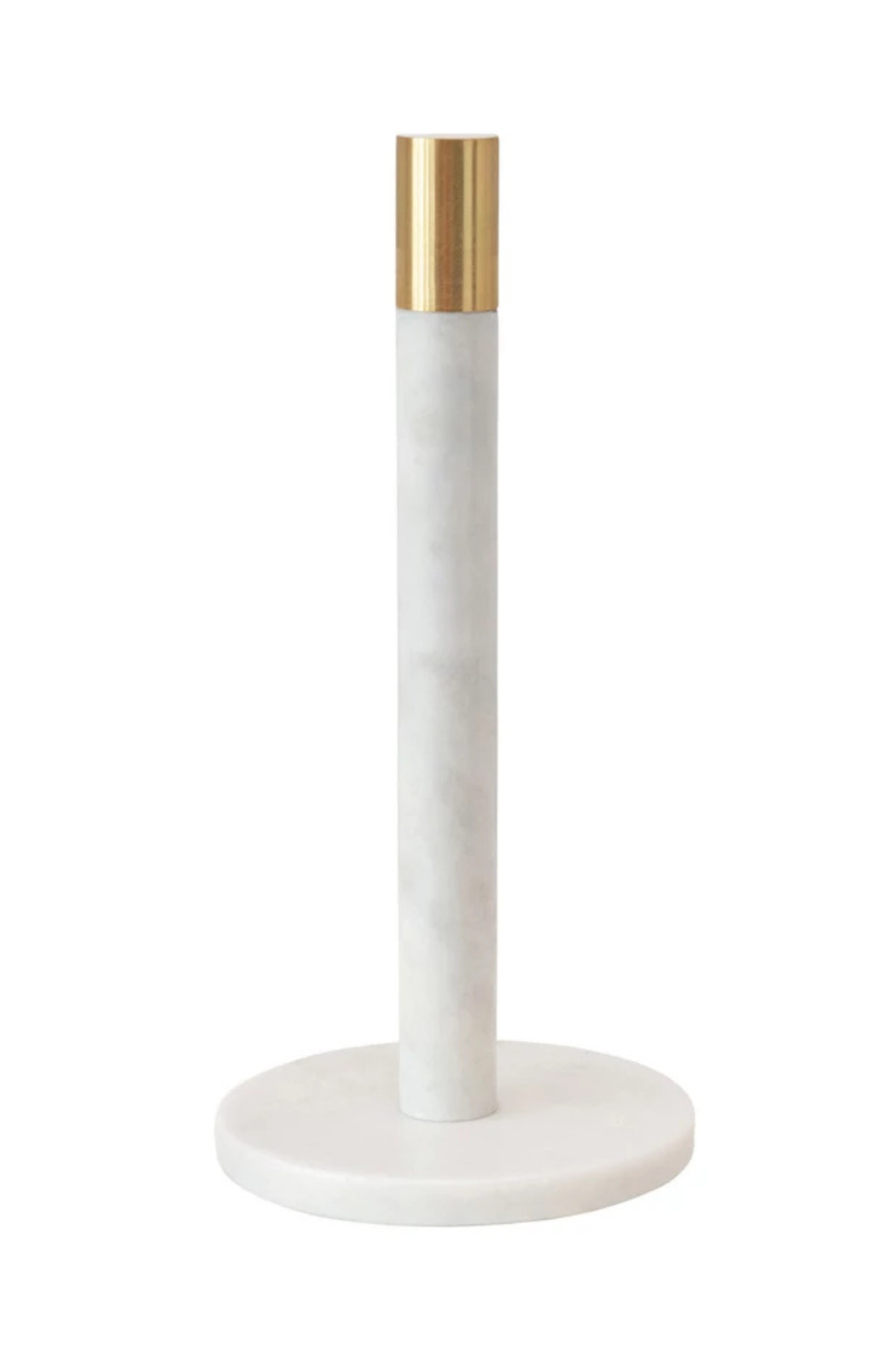 Marble and Brass Towel Holder