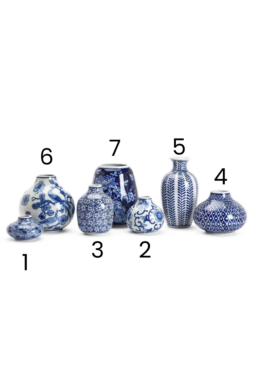 Hand Painted Vases