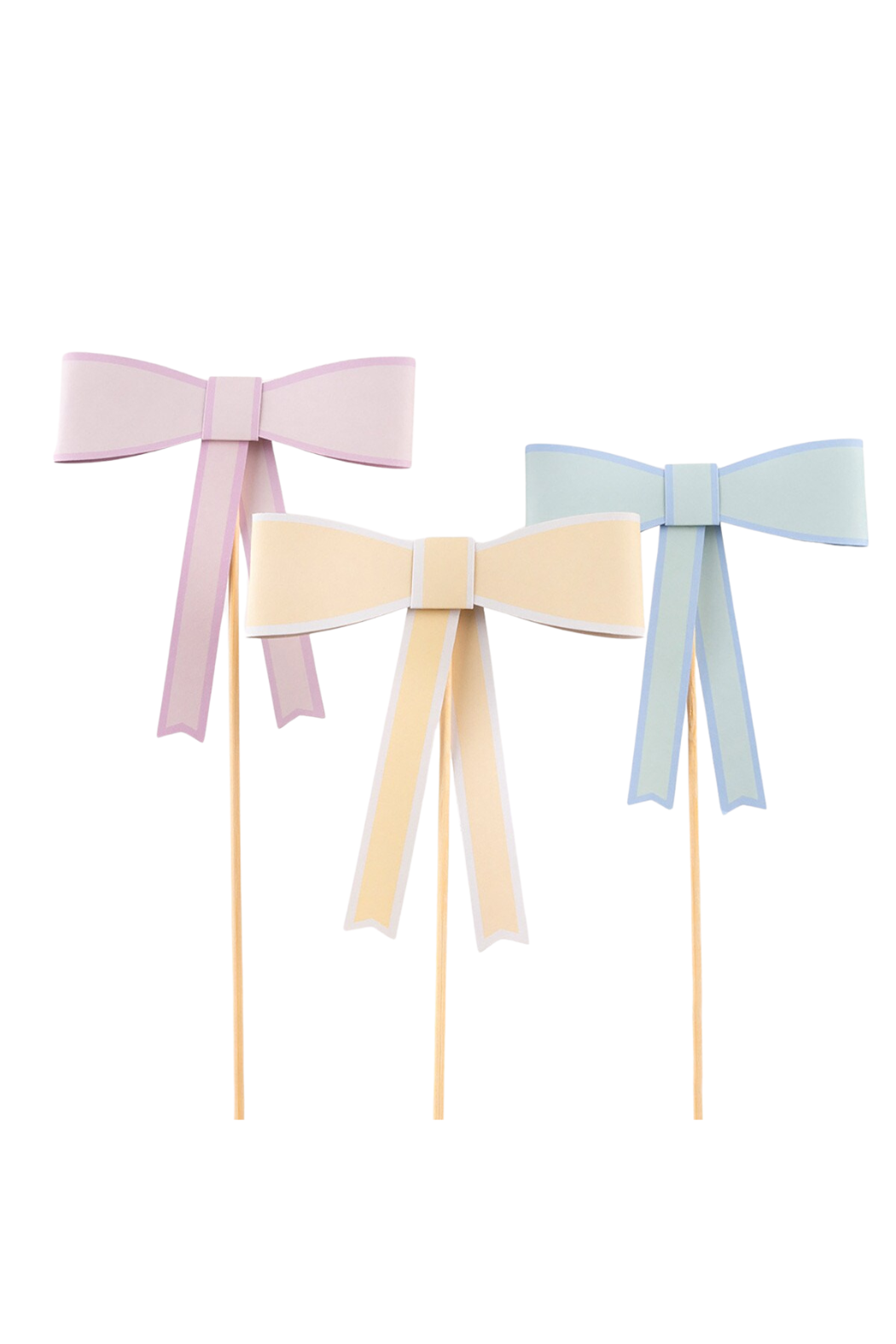 Bow Cake Toppers