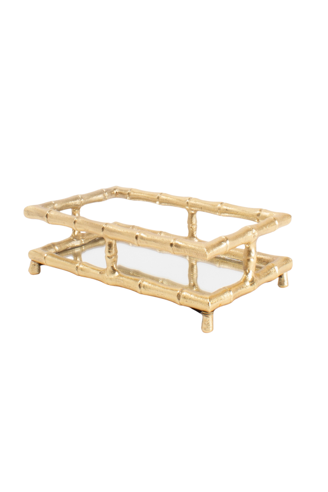 Bamboo Guest Towel Tray