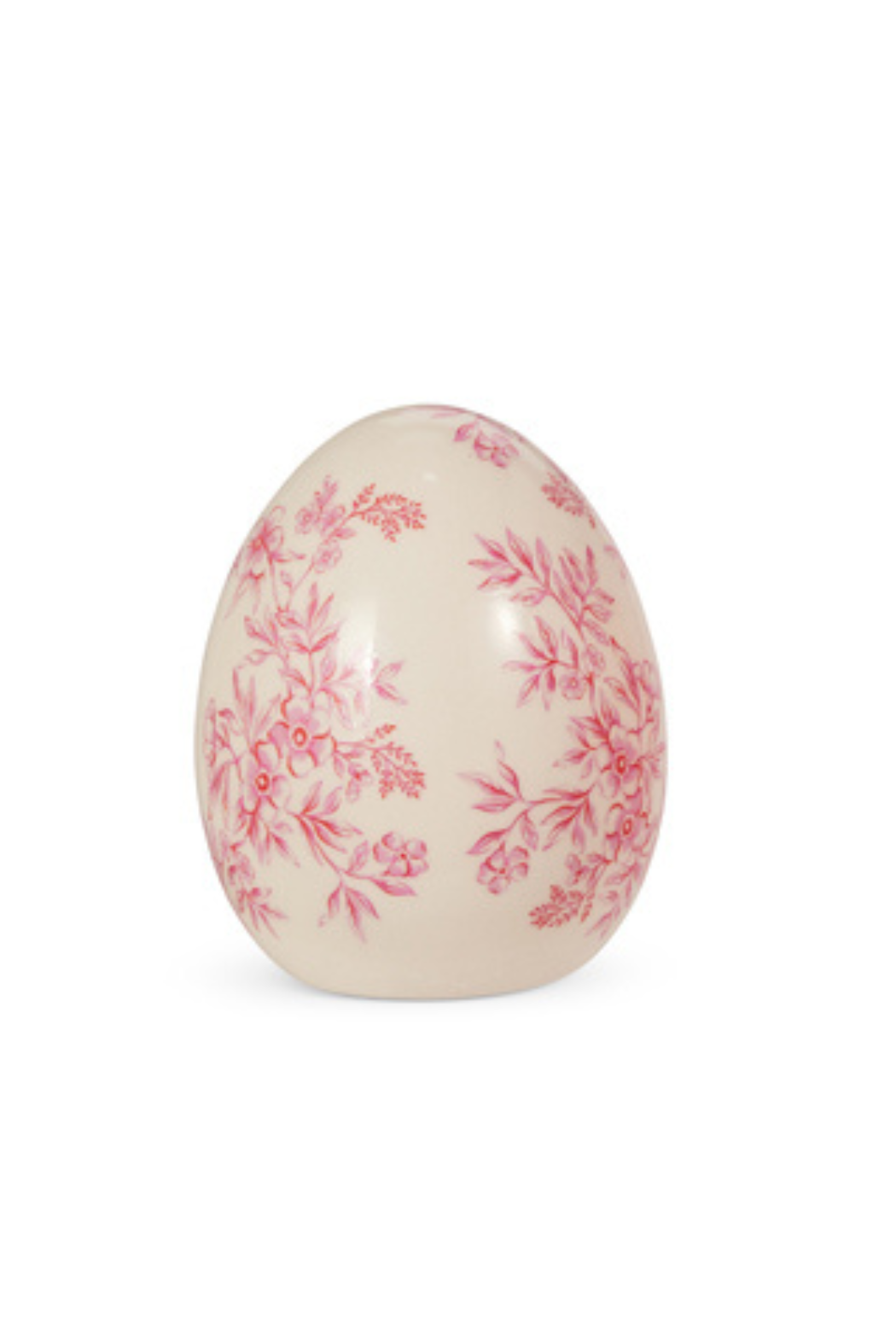 Ceramic Floral Egg