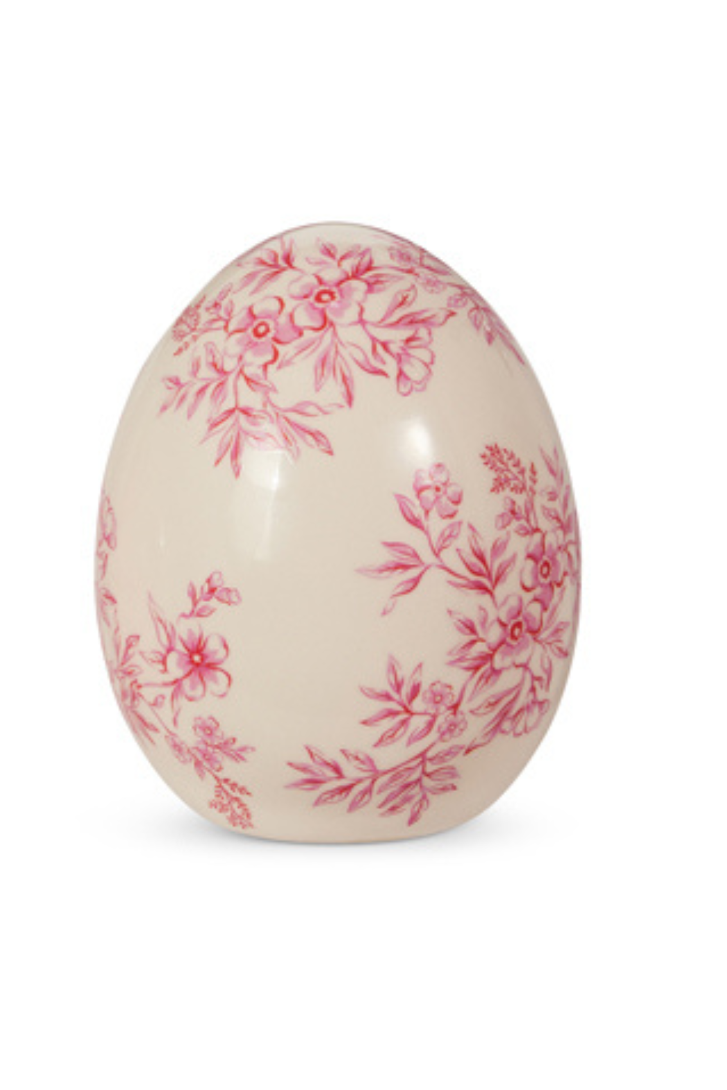 Ceramic Floral Egg