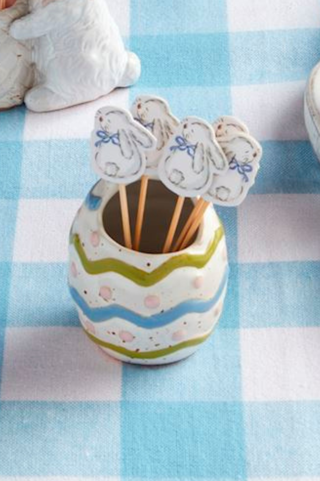 Easter Toothpick Caddy Set