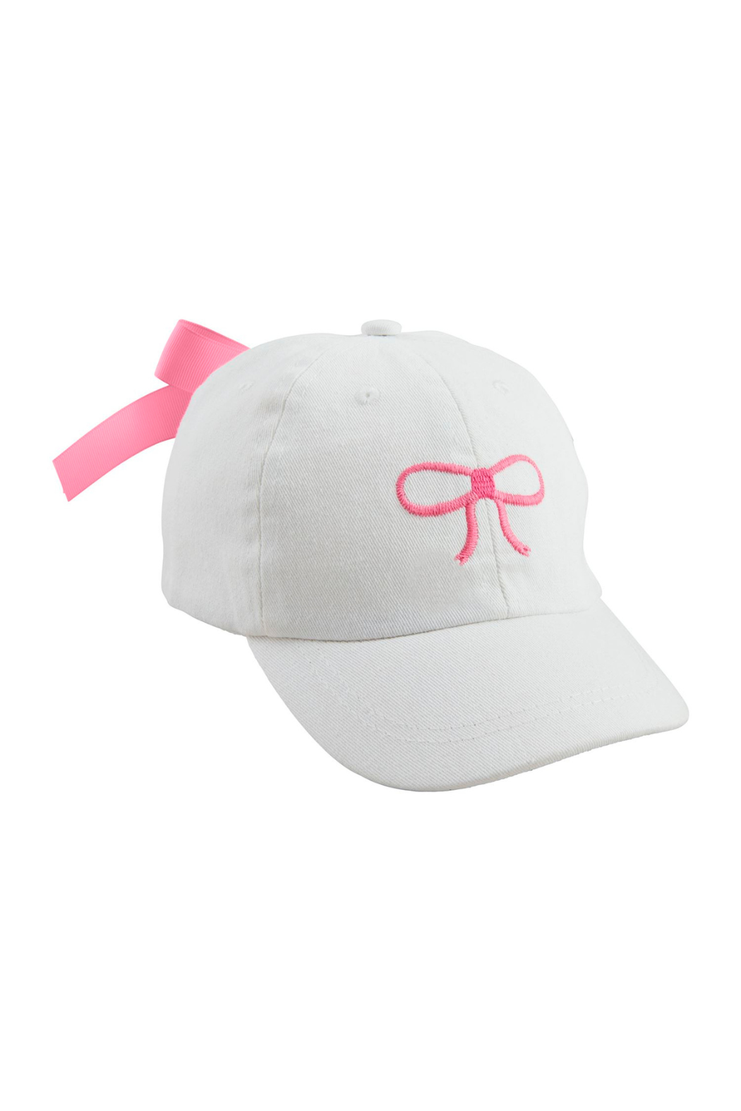 Bow Embroidered Hat