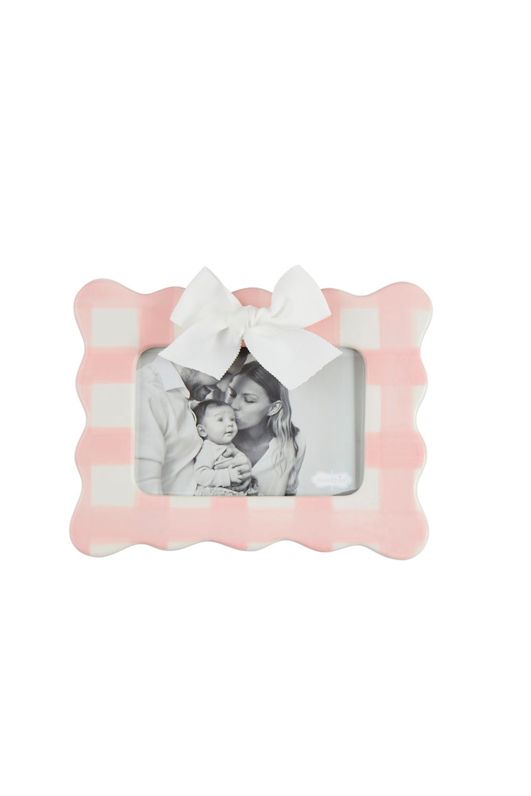 Gingham Bow Frame
