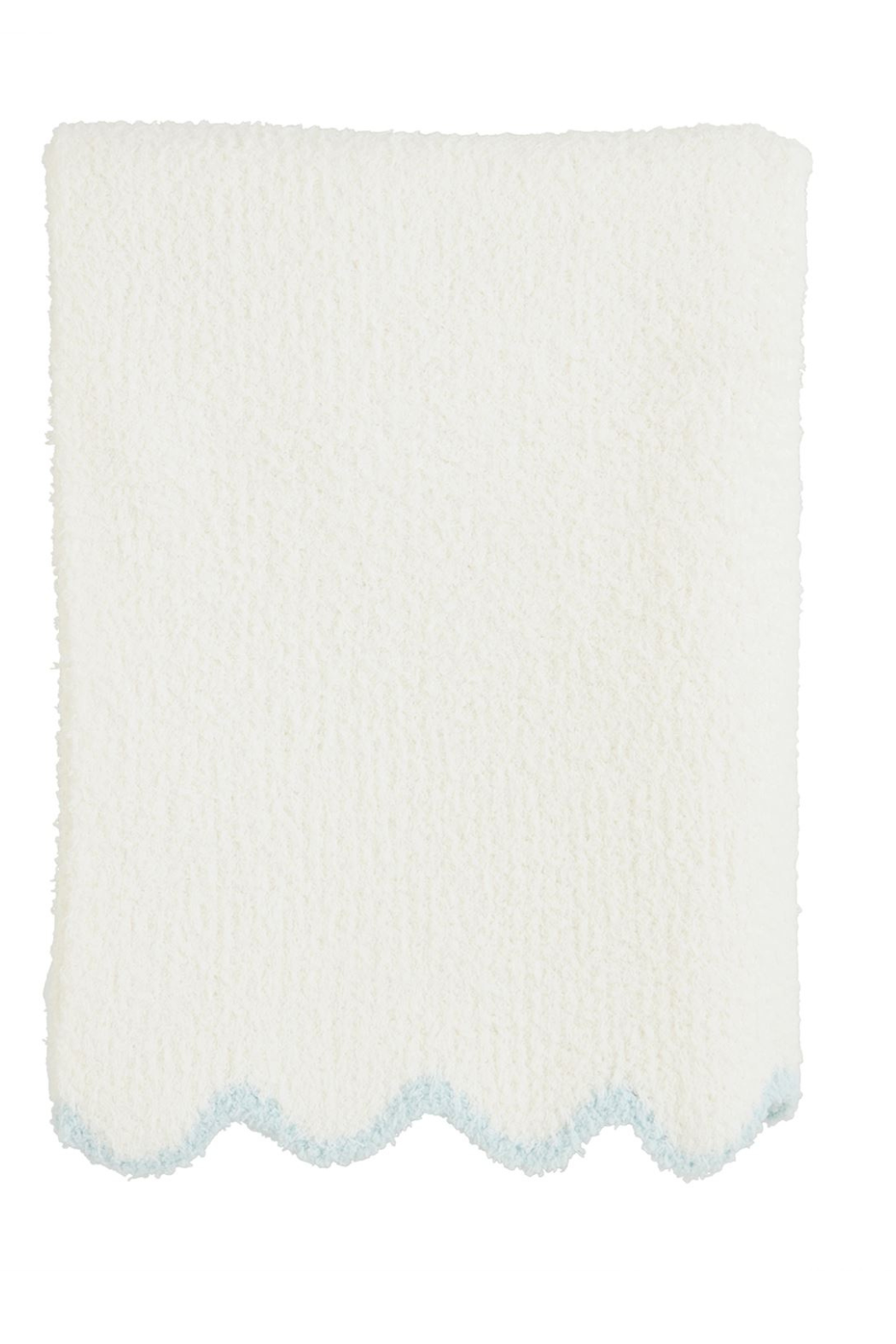 Scallop Chenille Blanket
