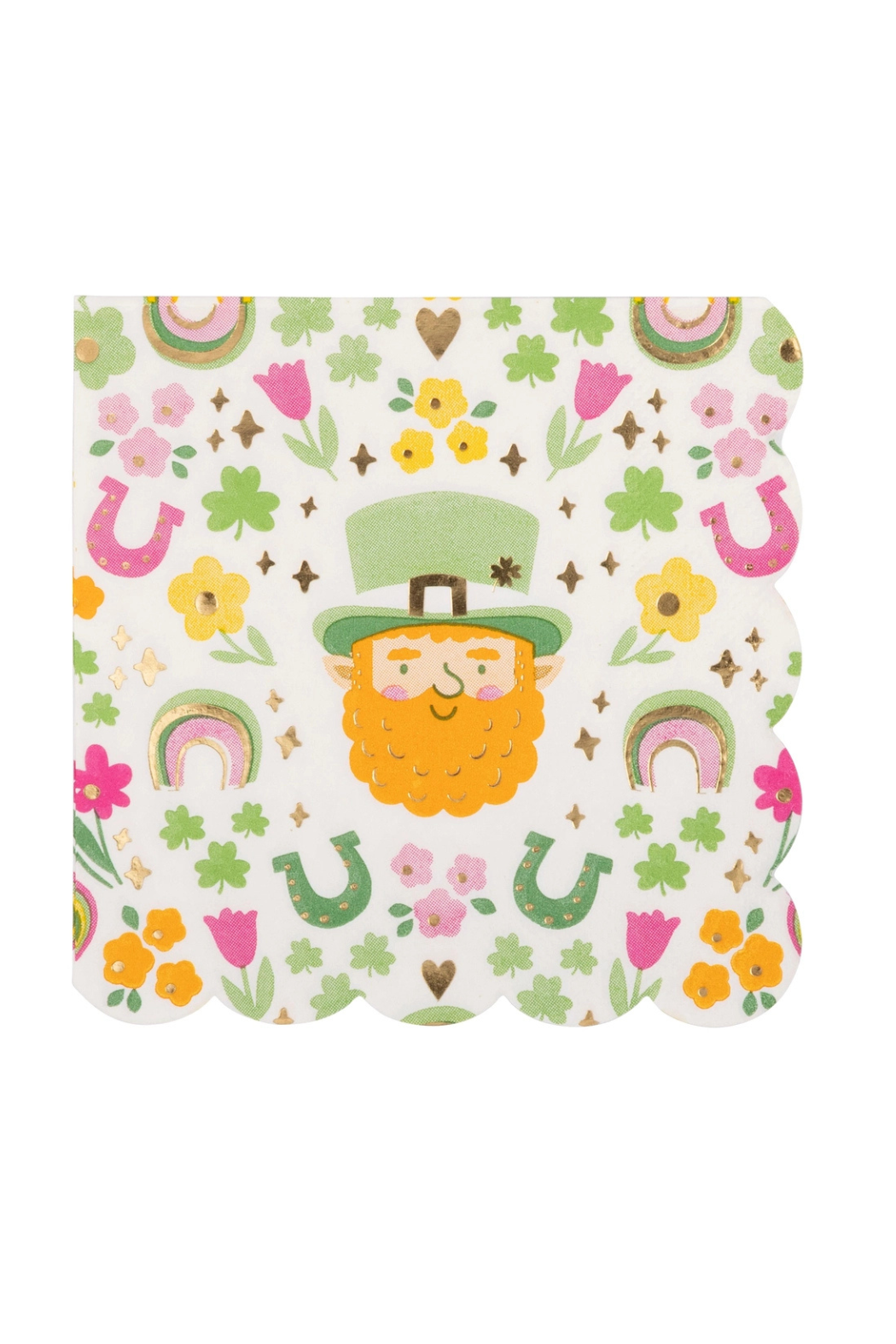 Foil Leprechaun Napkins