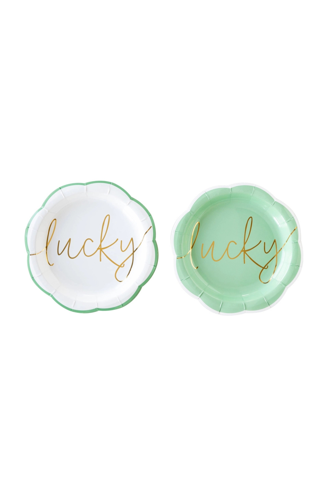 Lucky Paper Plates