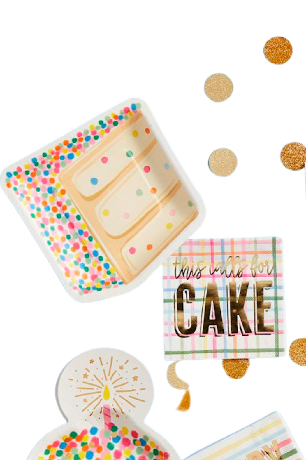 Paper Plate and Napkin Set