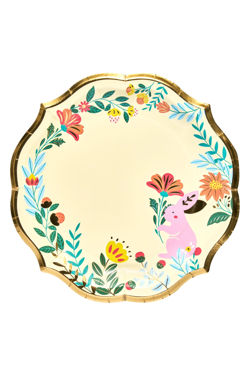 Easter Dinner Paper Plates