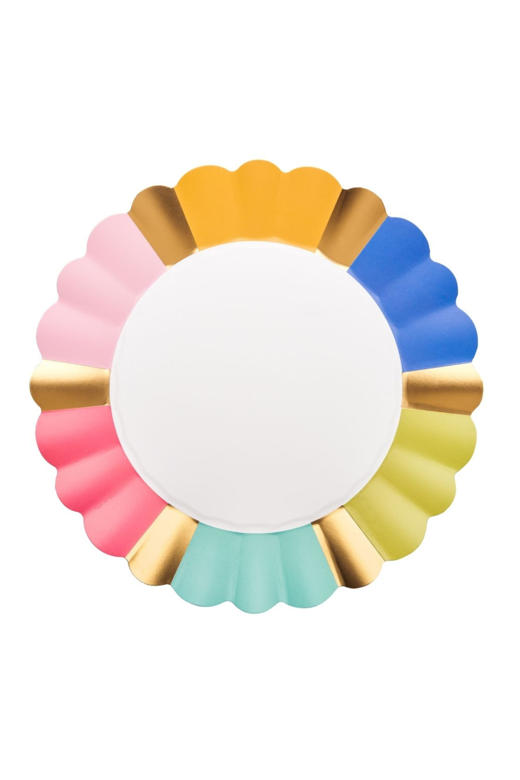 Scalloped Paper Dinner Plate