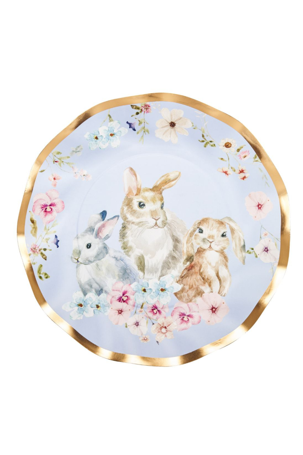Wavy Paper Salad Plate