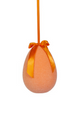 10" Flocked Hanging Egg