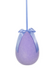 10" Flocked Hanging Egg