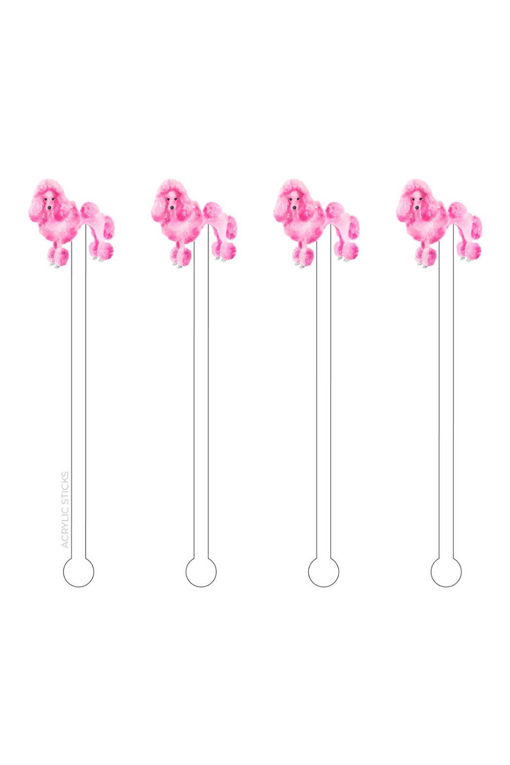 Acrylic Stir Sticks - Set of 3