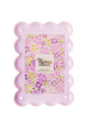 Rectangle Scalloped Acrylic Frame