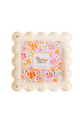 Square Scalloped Acrylic Frame