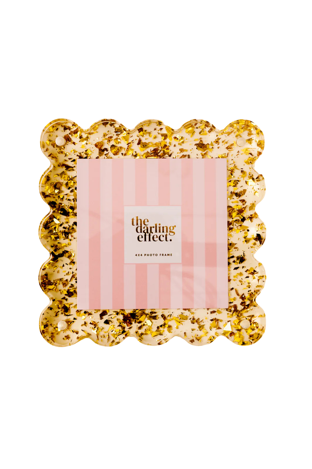 Square Scalloped Acrylic Frame