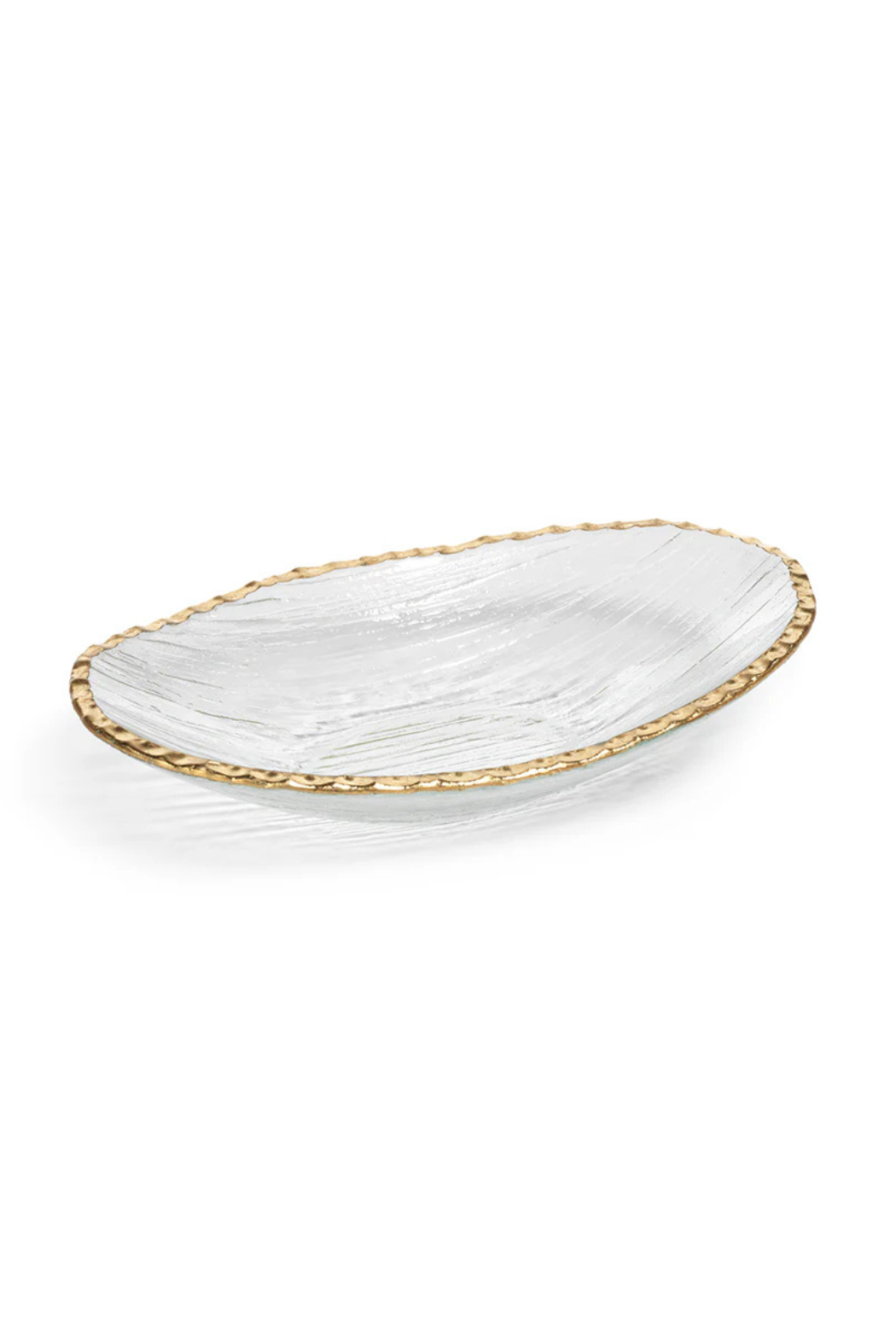 Clear Textured Bowl