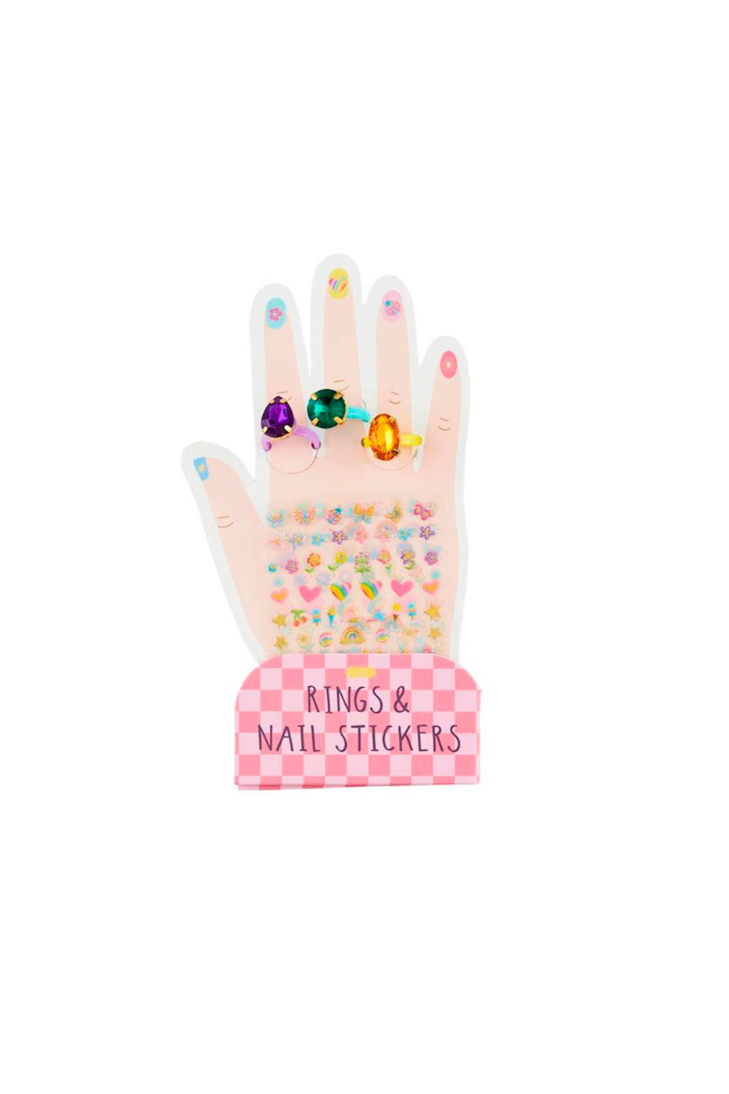 Rings & Nail Stickers Set