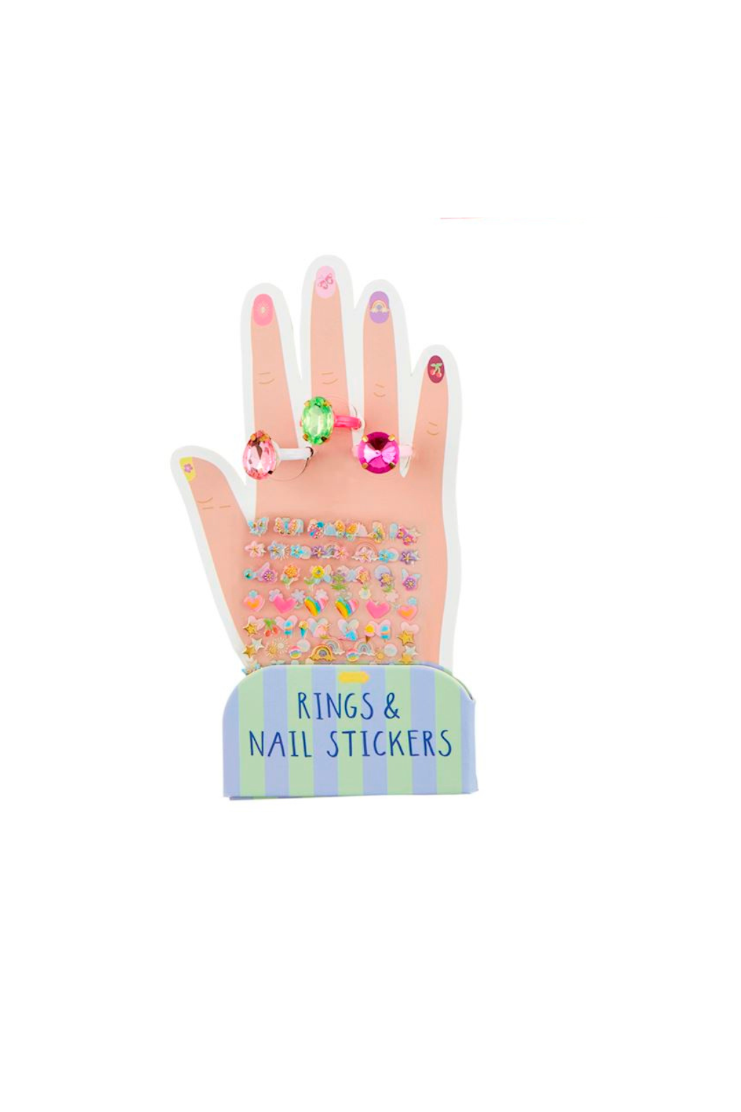 Rings & Nail Stickers Set