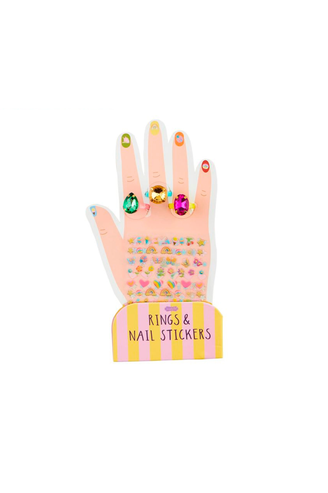 Rings & Nail Stickers Set