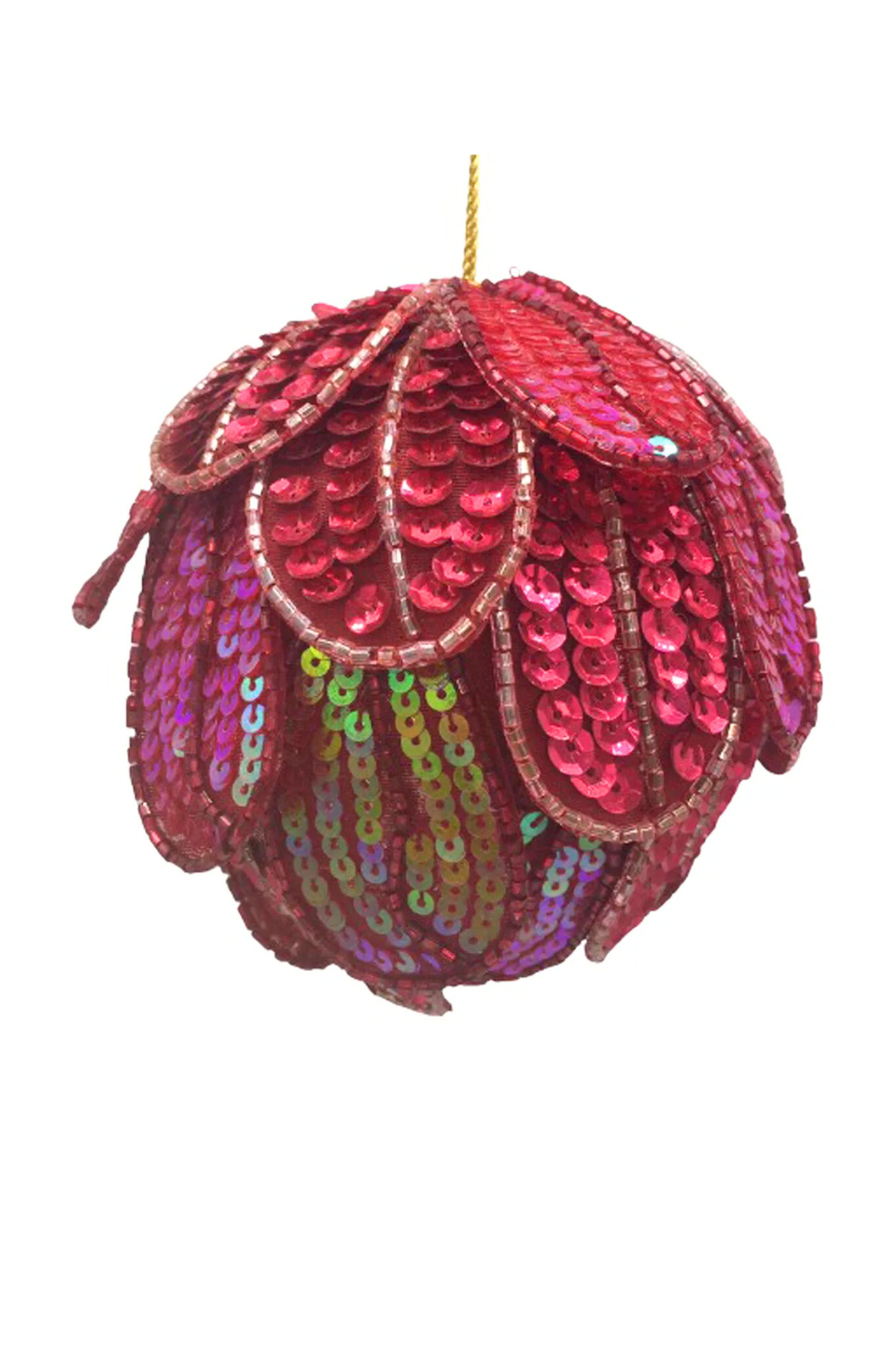 Beaded Ball Ornament
