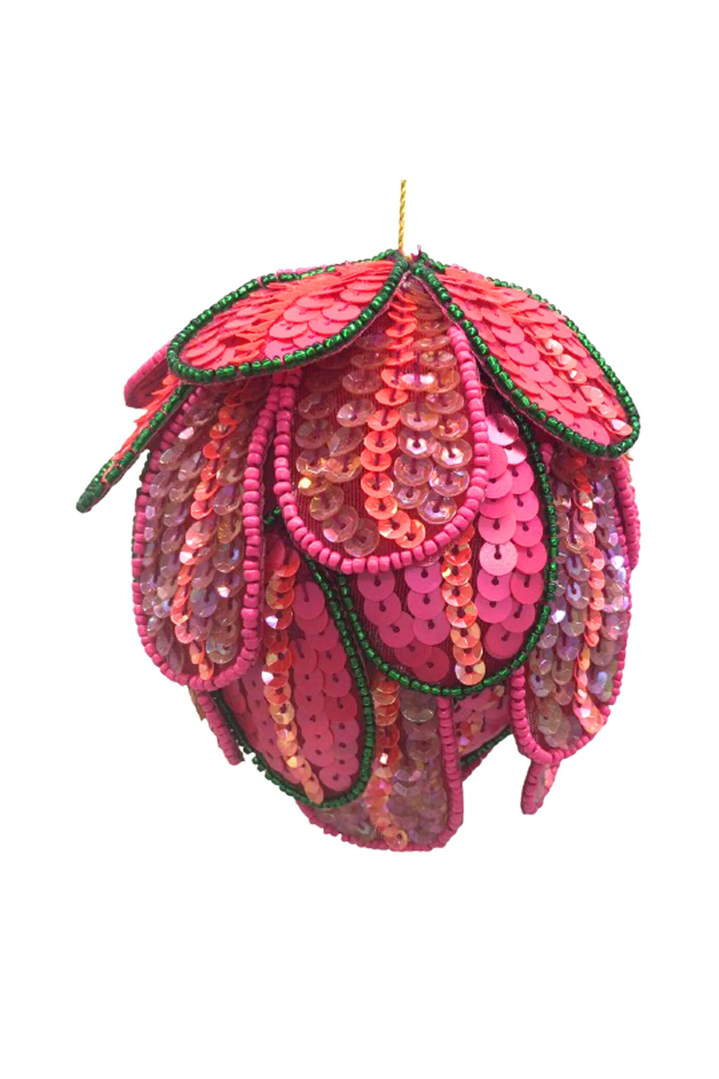 Beaded Ball Ornament