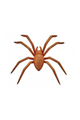 8-inch Plastic Glitter Spider