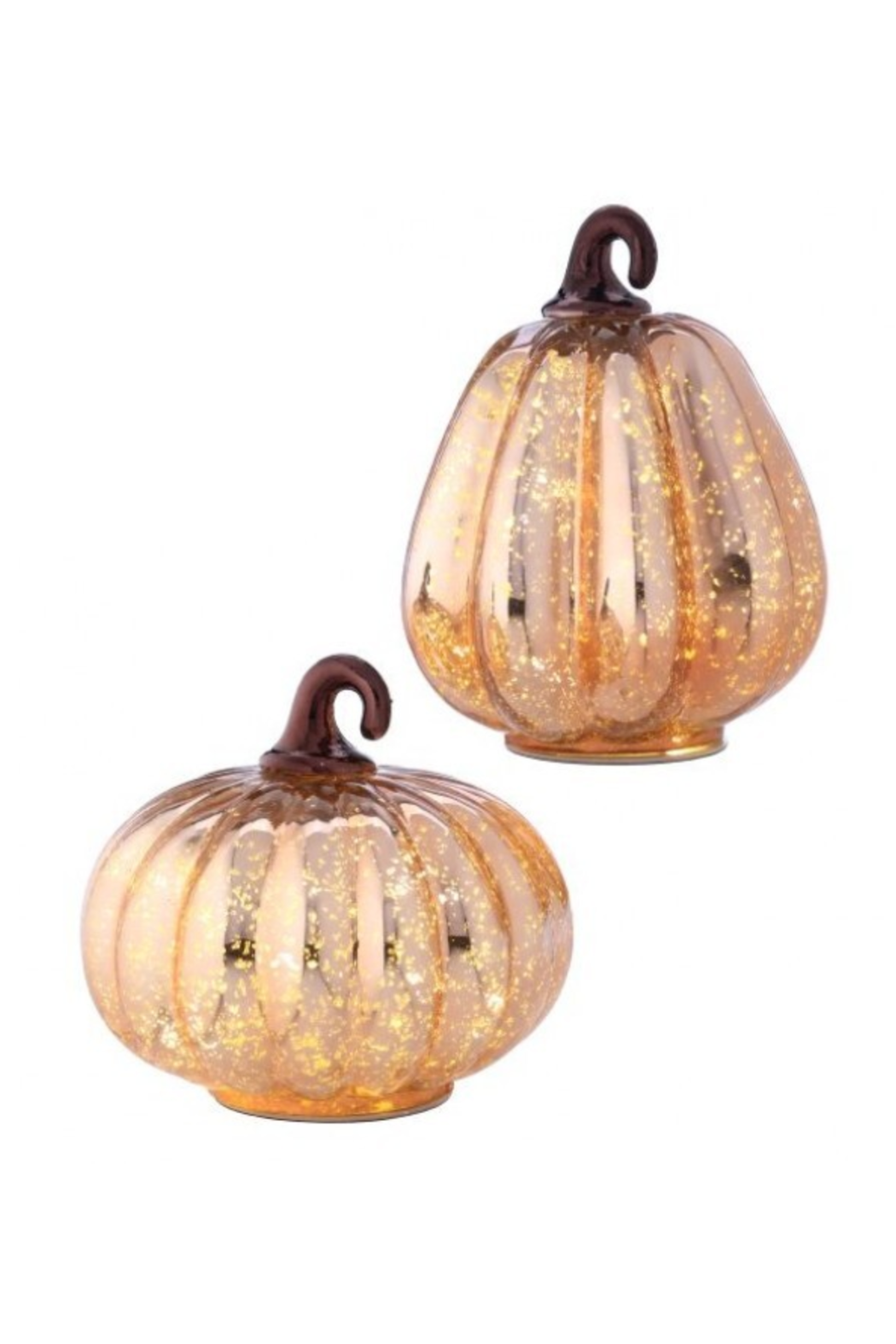 Mercury Glass Pumpkin