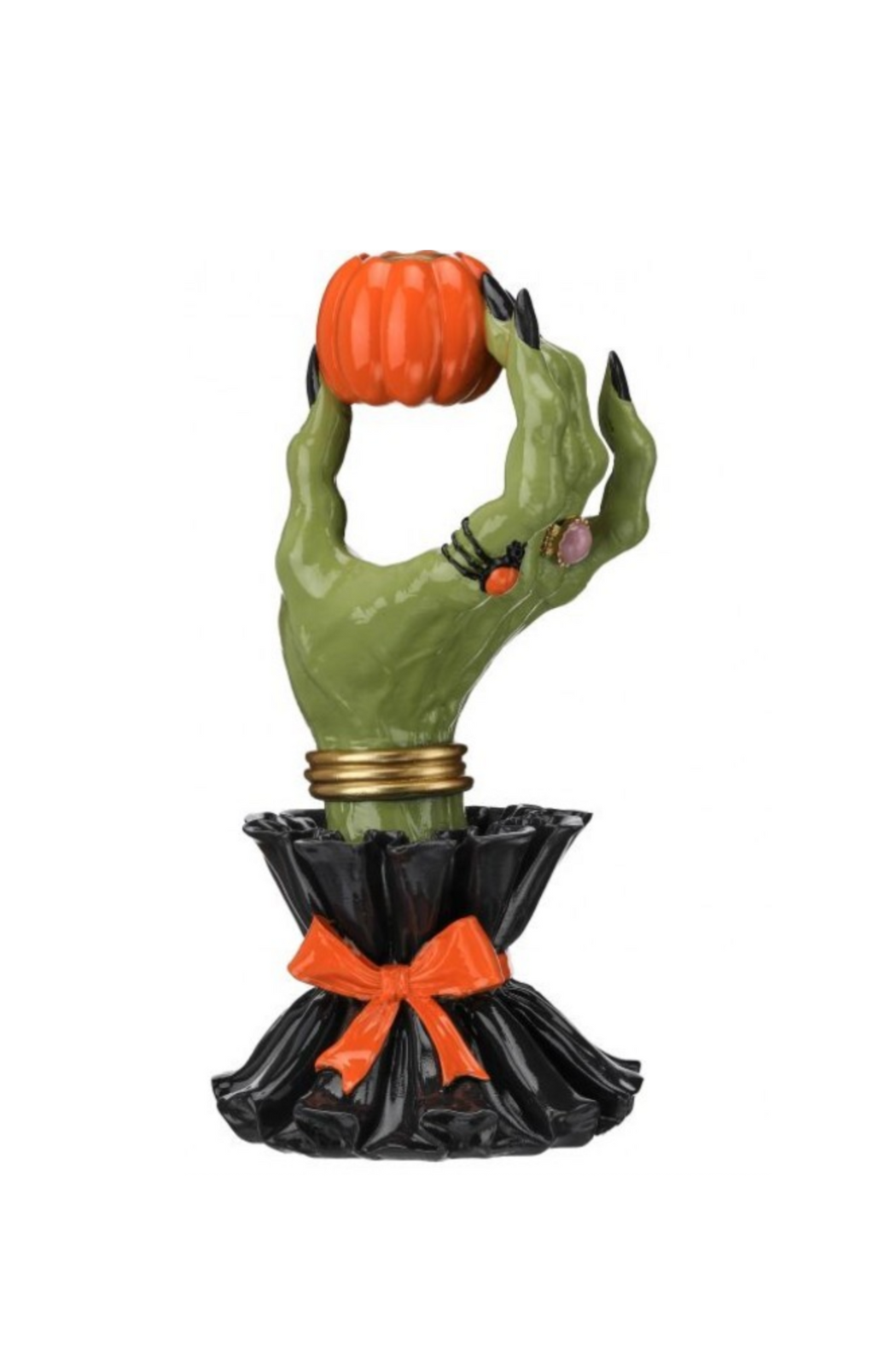 10" Witches Hand Candle Holder