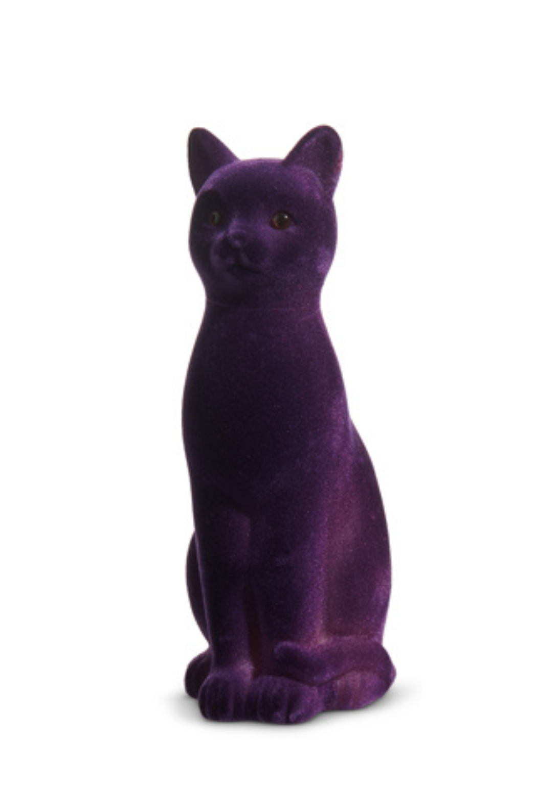 11" Flocked Cat
