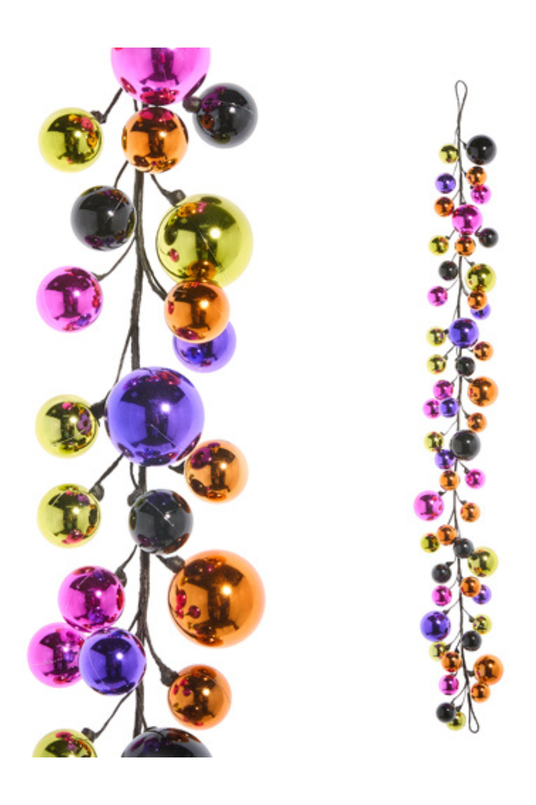 4' Halloween Ball Garland