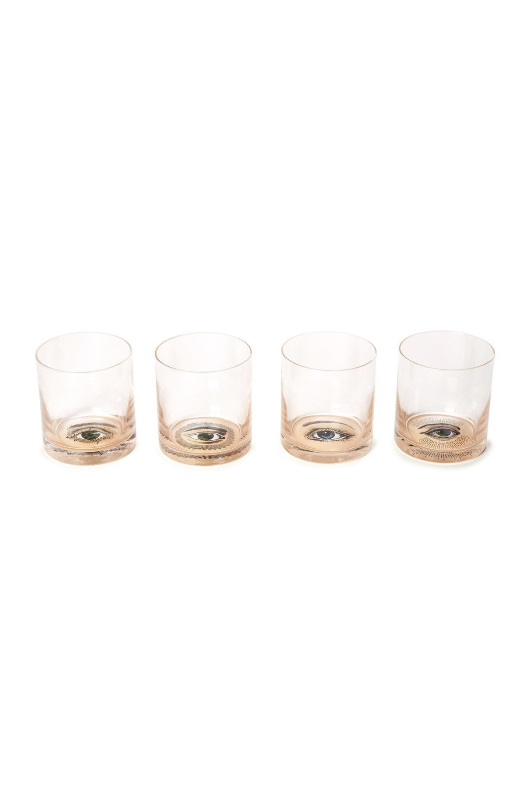 Lover's Eye Double Old Fashioned Glasses (Set of 4)