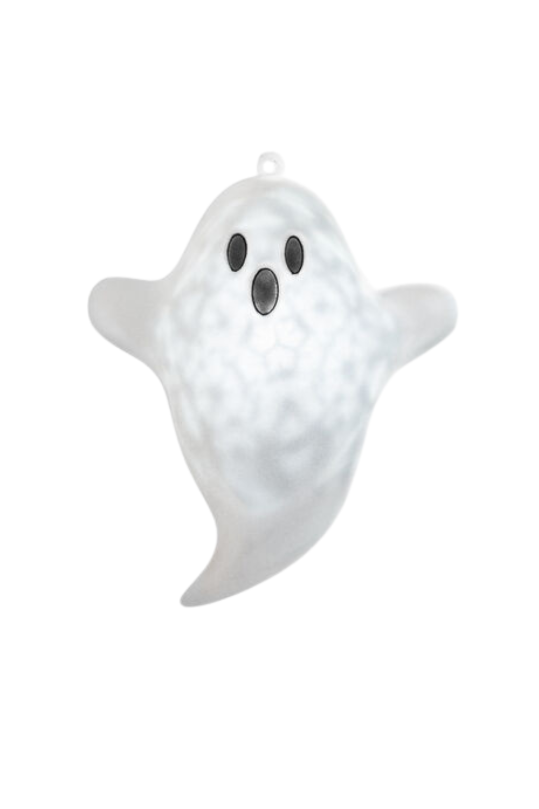 14" Lighted Flocked Ghost