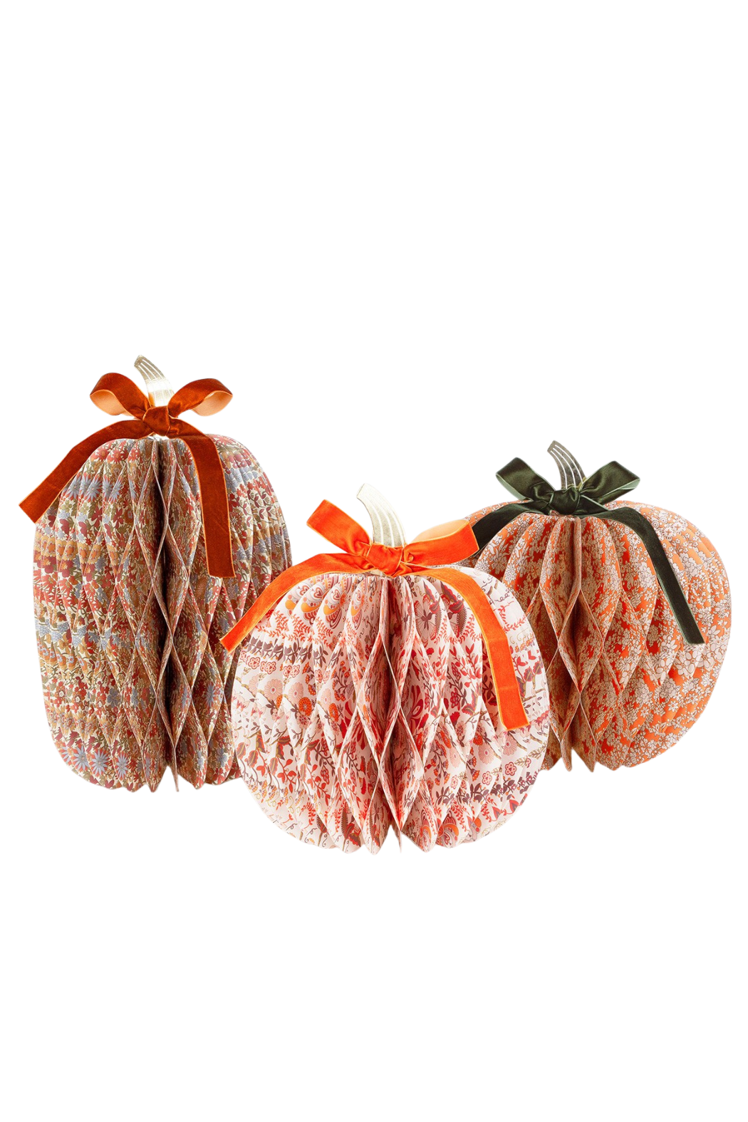 Liberty Paper Honeycomb Pumpkins